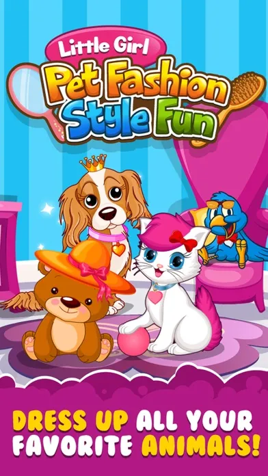 Little Girl Pet Fashion! Cute Dress-Up Spa & Salon Screenshots