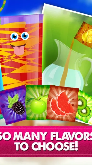 Tangkapan layar Icy Drink Factory - Slushy Gummy Juice Making Game