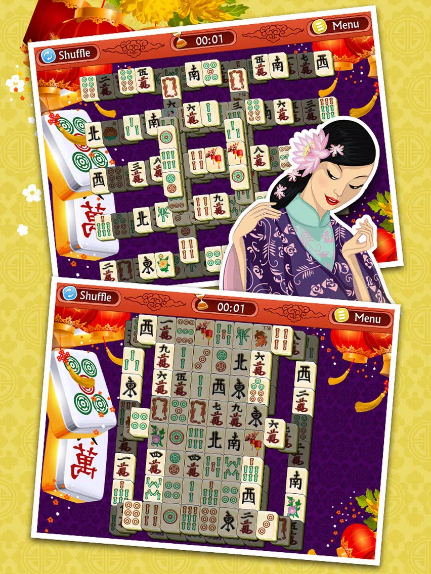 Mahjong Classic Edition - Fun Majhong Puzzle Journey Pro iPad  Screenshots