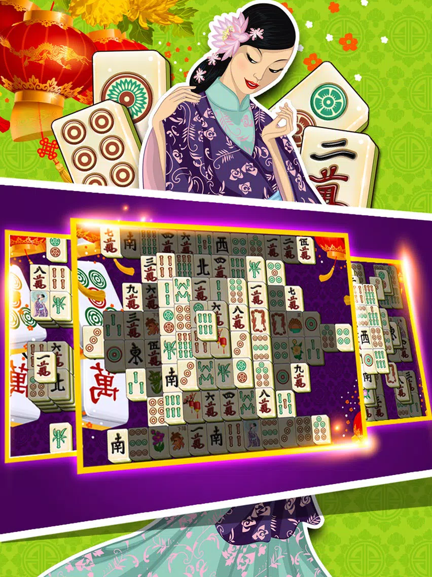 Mahjong Classic Edition - Fun Majhong Puzzle Journey Pro iPad  Screenshots