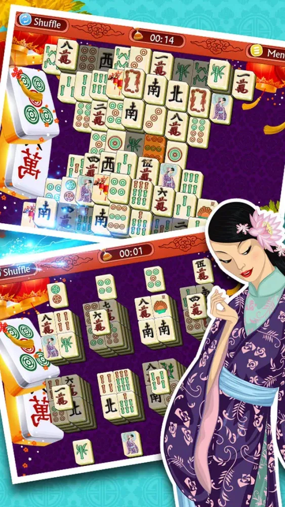 Mahjong Classic Edition - Fun Majhong Puzzle Journey Pro Ekran Görüntüleri