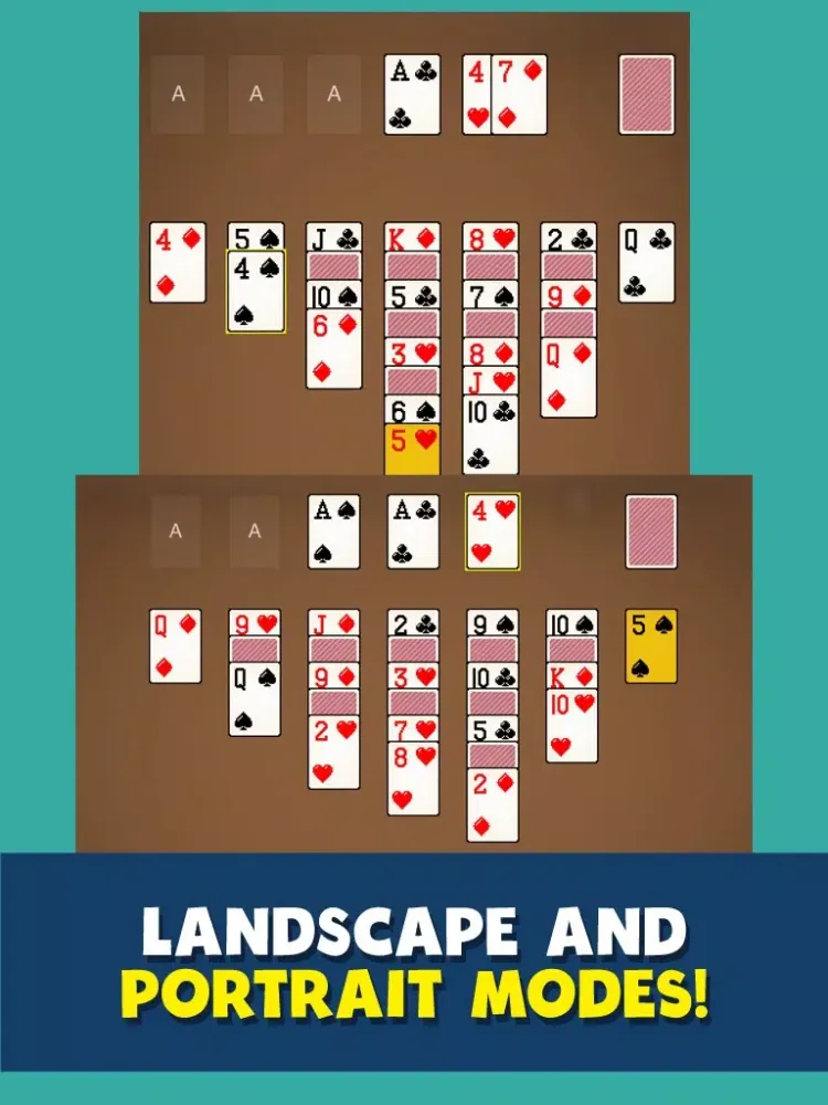 Tangkapan skrin Napoleon's Exile Solitaire Free Card Game Classic Solitare Solo iPad 