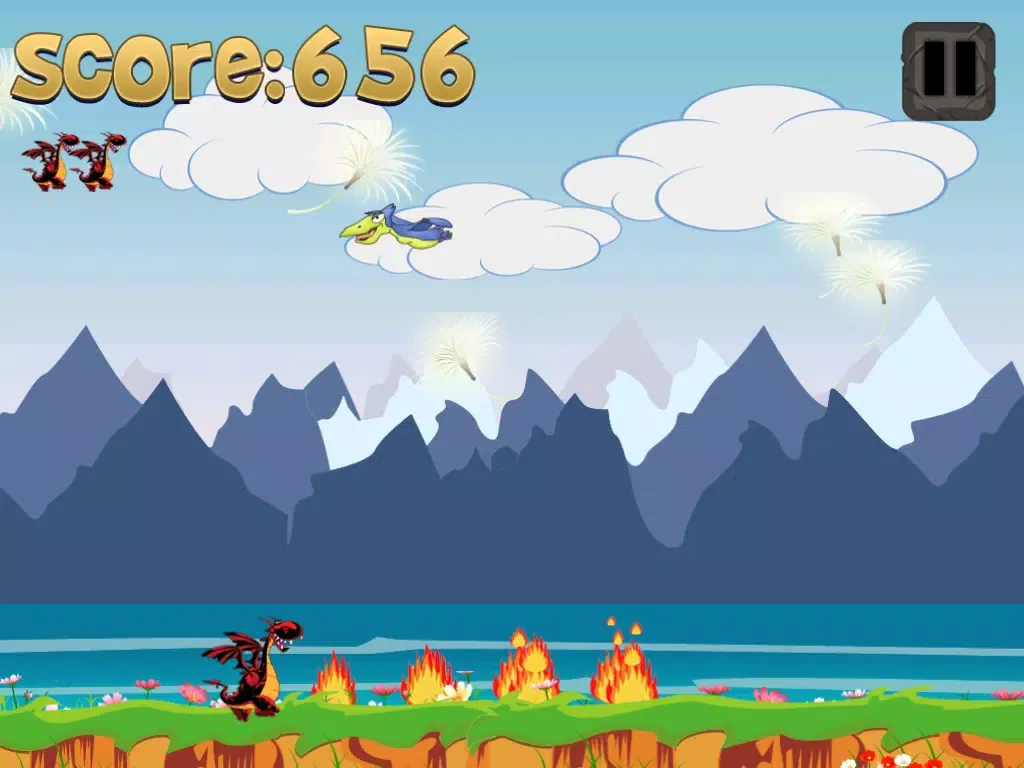 Ninja Dinosaur Dragon Run Free - Top Fun Easy Arcade Adventure Games for Casual Gamers iPad  Screenshots
