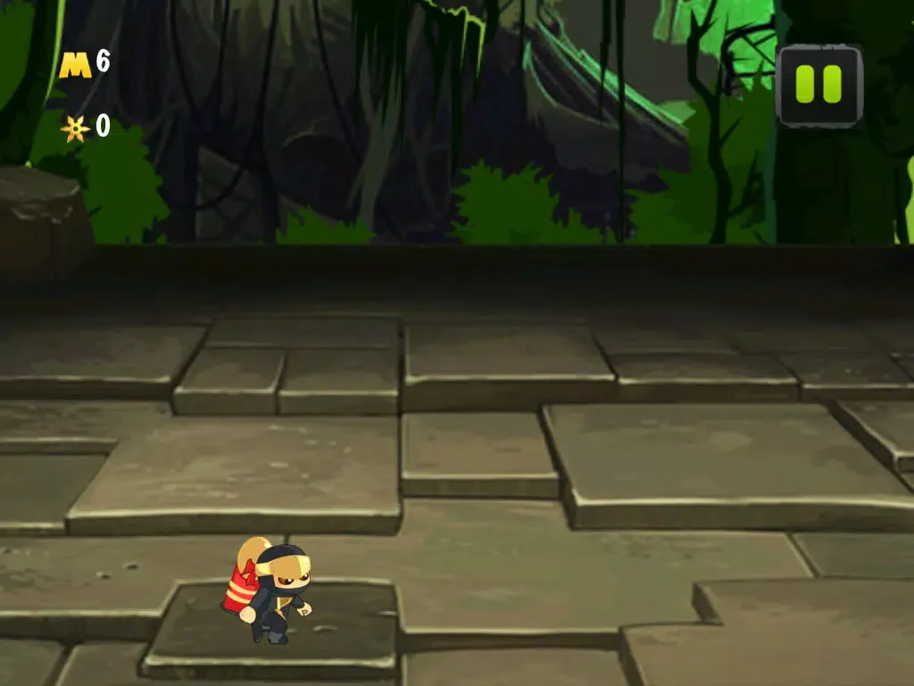 A Ninja Rocket Ride Running Jumping Flying Adventure iPad  スクリーンショット