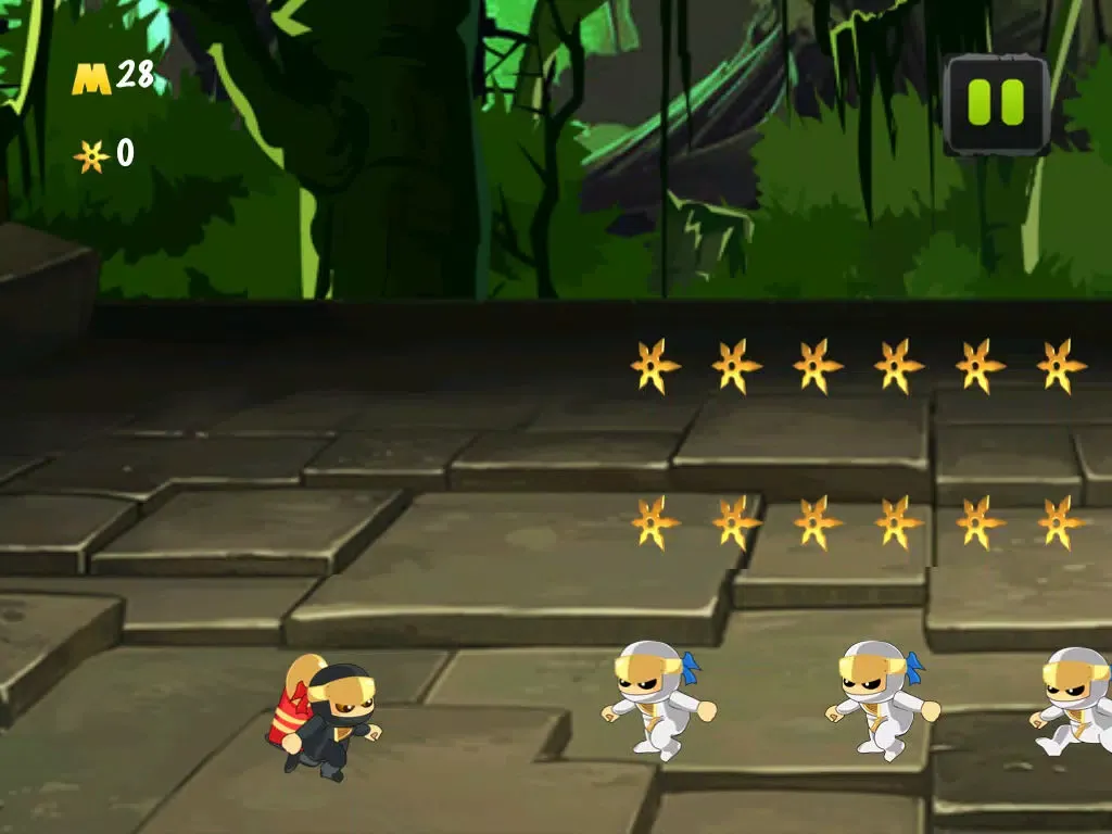 A Ninja Rocket Ride Running Jumping Flying Adventure iPad  スクリーンショット