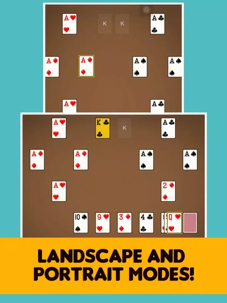 Captures d'écran de Royal Aids Solitaire Free Card Game Classic Solitare Solo iPad 