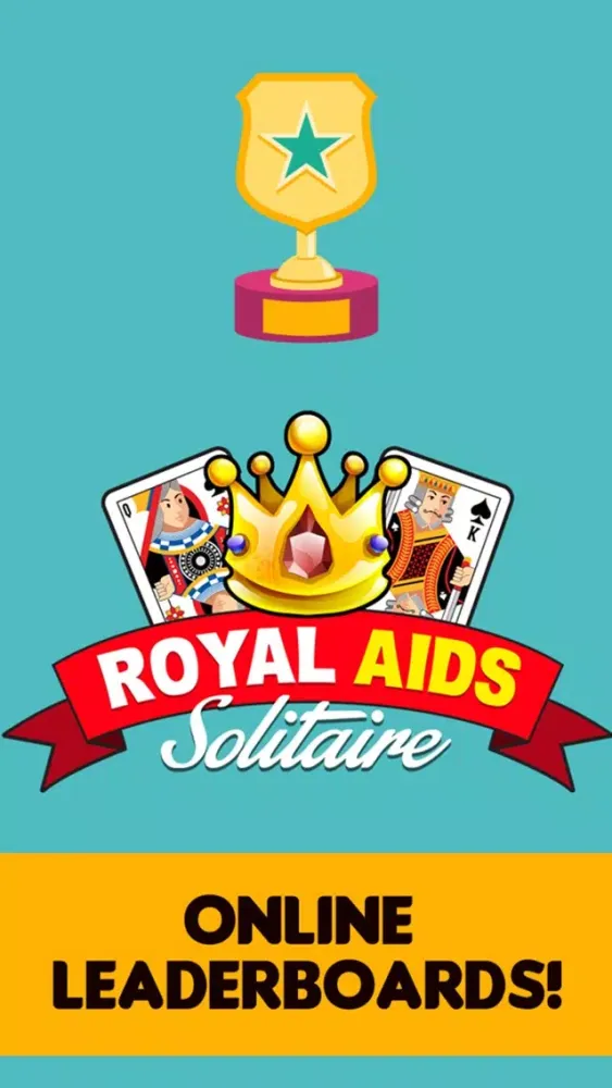 Captures d'écran de Royal Aids Solitaire Free Card Game Classic Solitare Solo