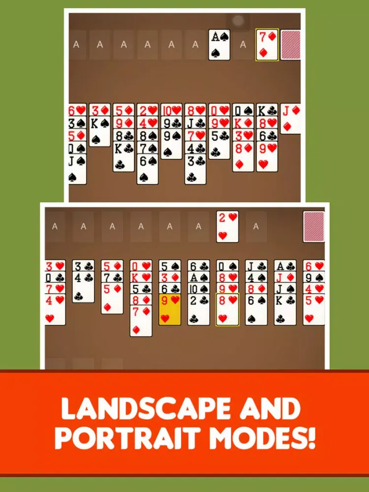 Squadron Solitaire Free Card Game Classic Solitare Solo iPad  Screenshots