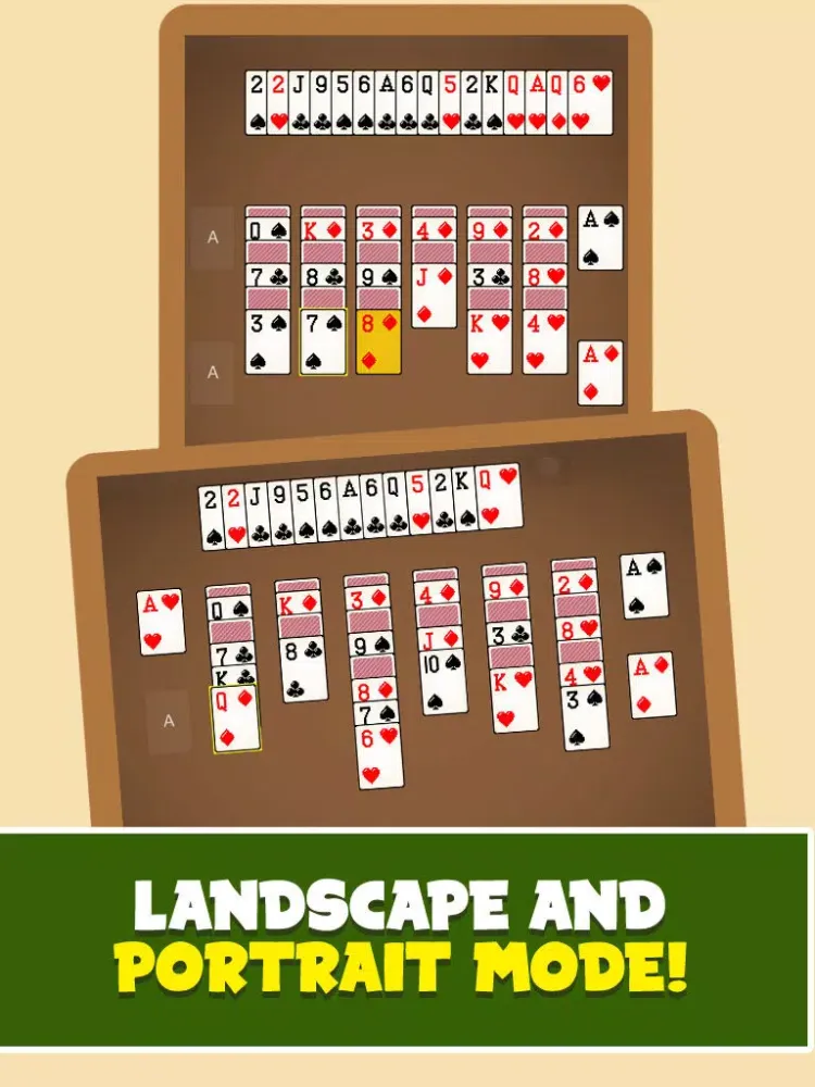 تصاویر Stone Wall Solitaire Free Card Game Classic Solitare Solo iPad 