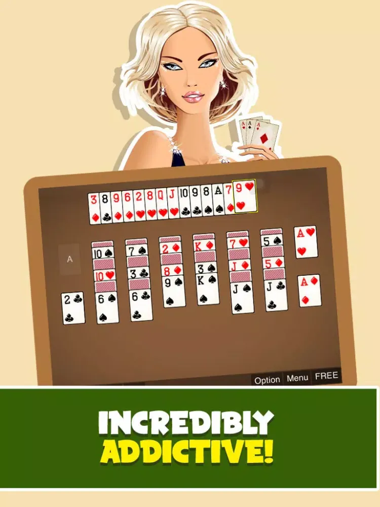 تصاویر Stone Wall Solitaire Free Card Game Classic Solitare Solo iPad 