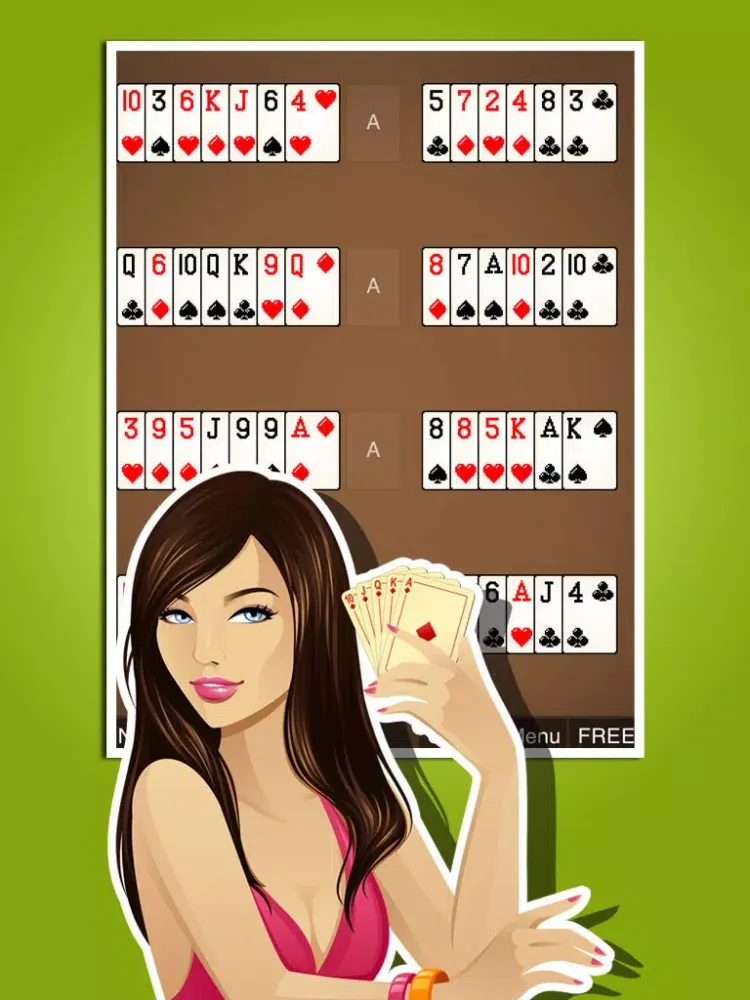 Streets and Alleys Solitaire Free Card Game Classic Solitare Solo iPad  スクリーンショット