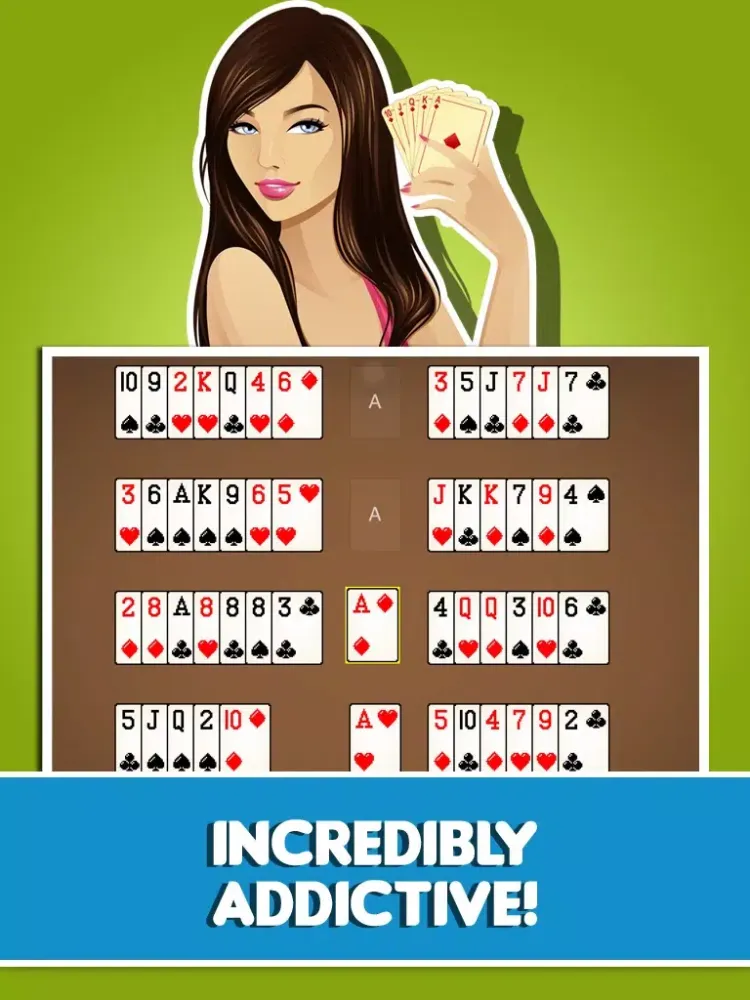 Streets and Alleys Solitaire Free Card Game Classic Solitare Solo iPad  スクリーンショット