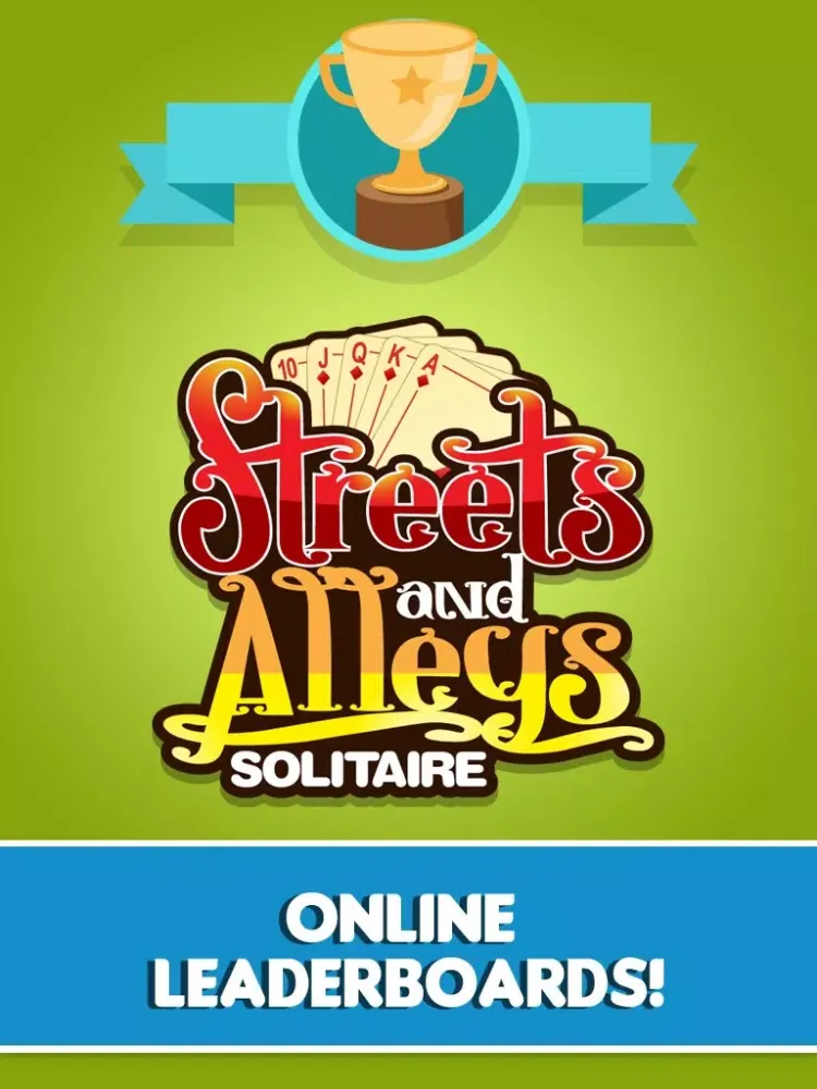 Streets and Alleys Solitaire Free Card Game Classic Solitare Solo iPad  スクリーンショット