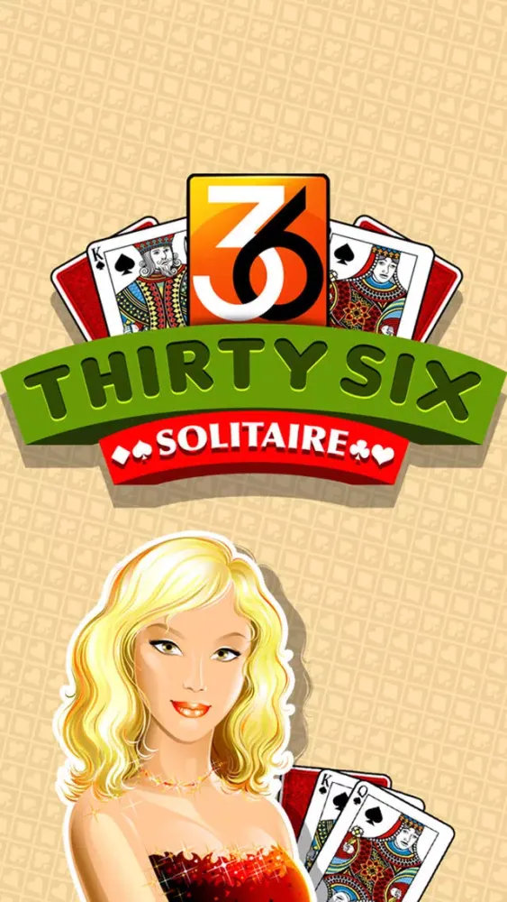 Ảnh chụp màn hình của Thirty Six Solitaire Free Card Game Classic Solitare Solo