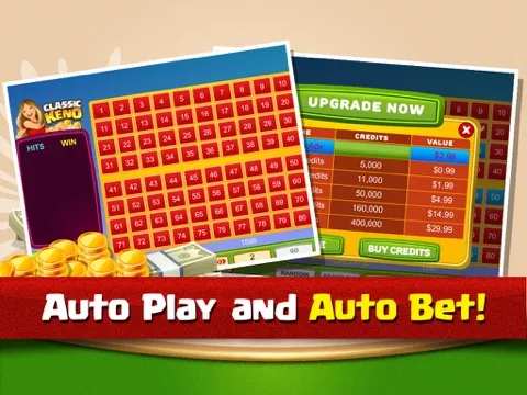 Capturas de tela do Classic Keno Casino - Video Casino Play for Free Fun iPad 