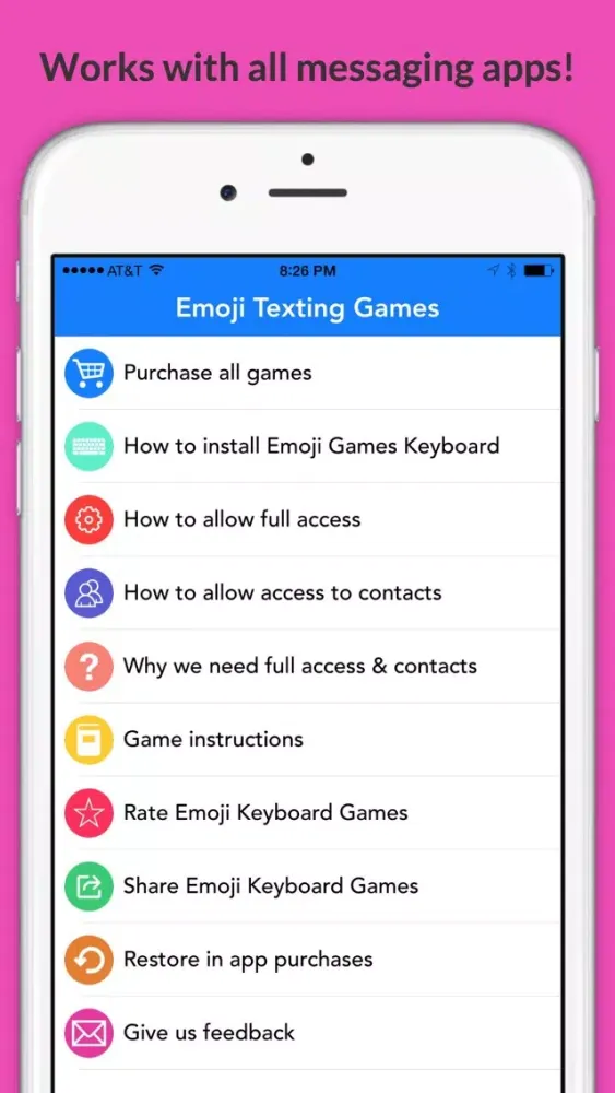 Emoji Texting Games Ekran Görüntüleri
