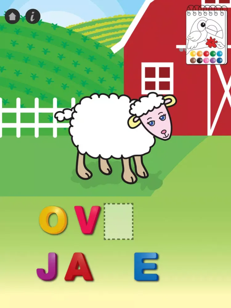 Tangkapan layar Leo Spanish Spelling Complete iPad 