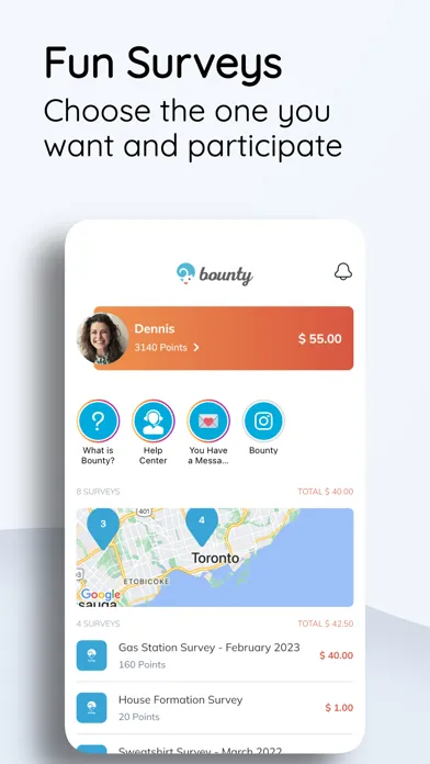 Bounty - Do Survey, Earn Money Screenshots