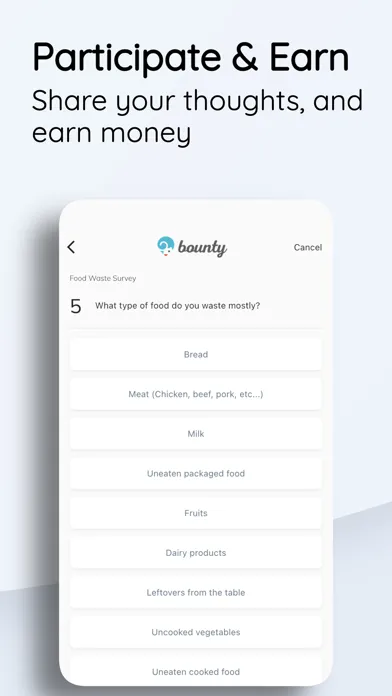 Bounty - Do Survey, Earn Money Screenshots