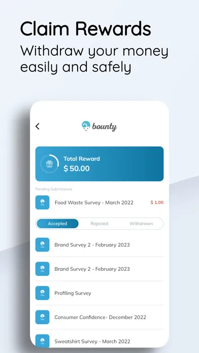 Bounty - Do Survey, Earn Money Screenshots