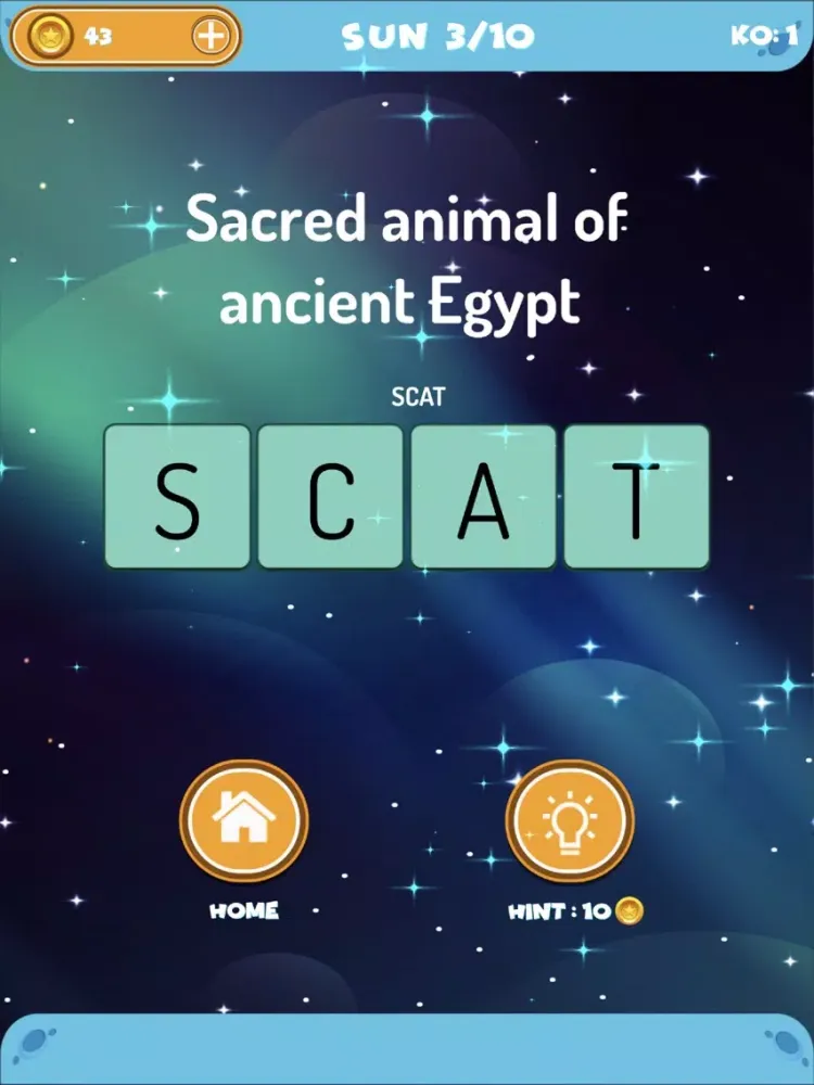TAKO Word Hunt iPad  Screenshots