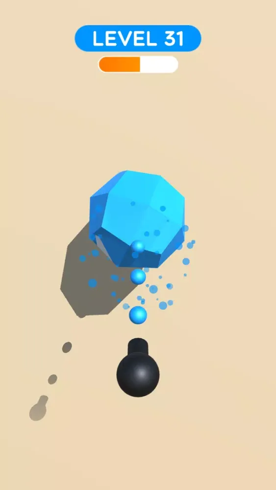 Screenshot di Paint Splat 3D