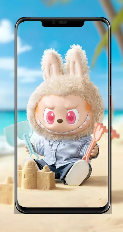 تصاویر Wallpaper Labubu Cute