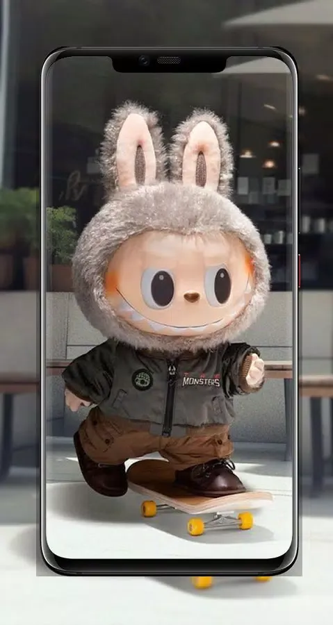 تصاویر Wallpaper Labubu Cute