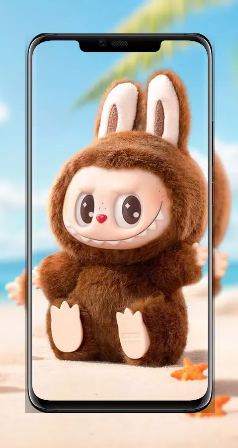 تصاویر Wallpaper Labubu Cute