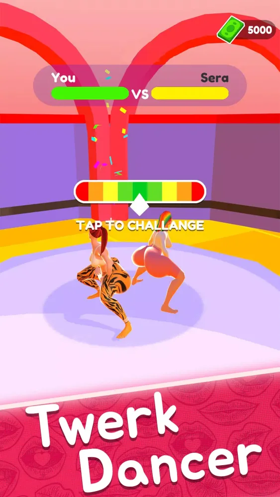 ภาพหน้าจอของ Twerk Booty Bum Body Race 3D