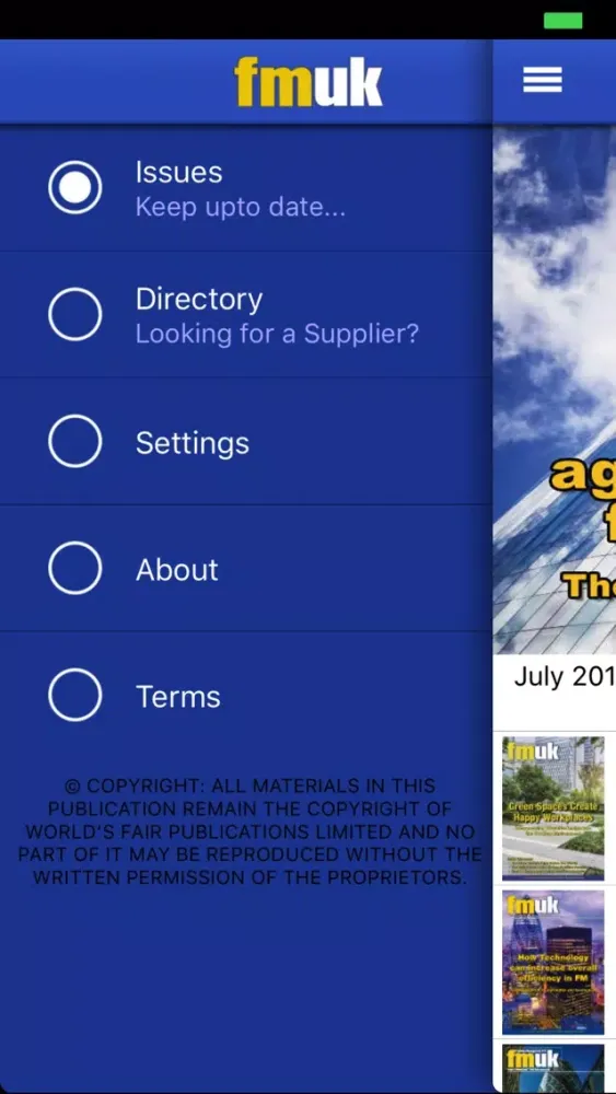 Facilities Management UK Screenshots