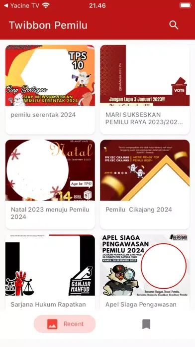 Twibbon Pemilu 2024 Terlengkap应用截图