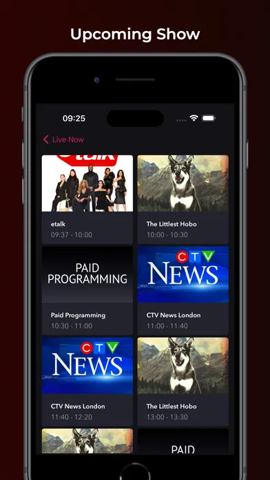 Canada TV Guide - TV Listings Screenshots