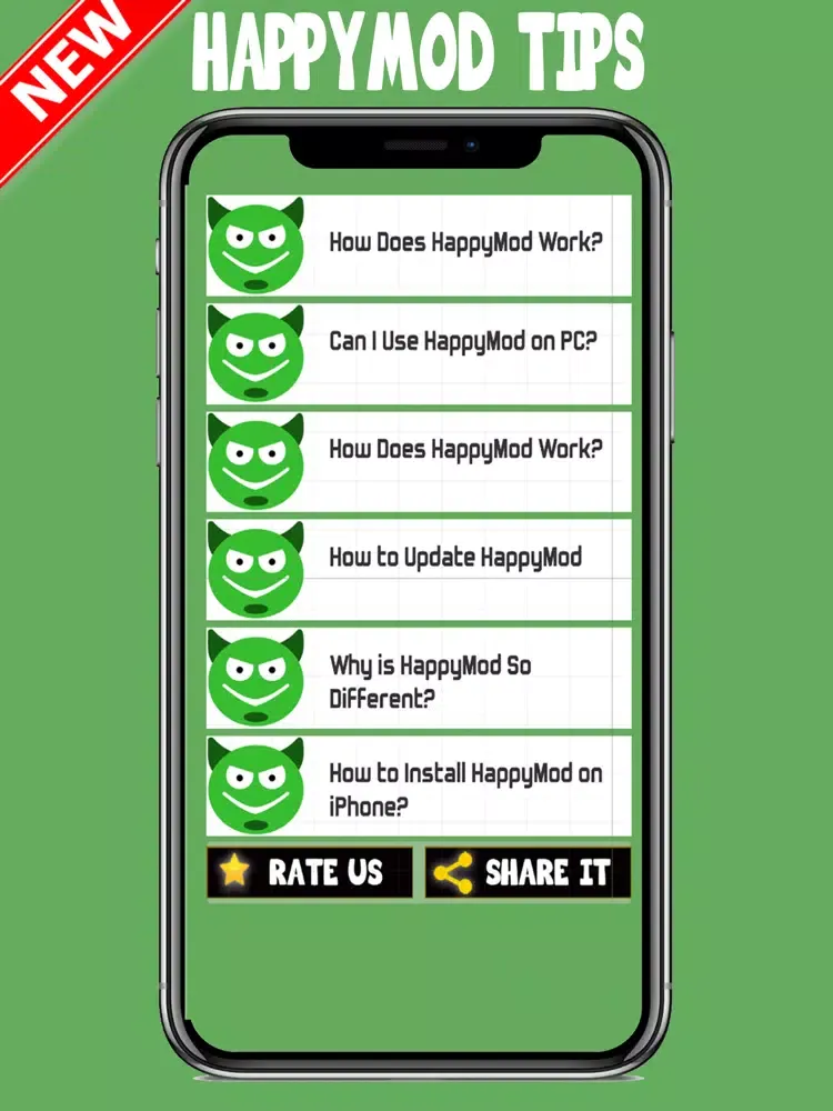 New HappyMod - Apps Tips iPad  स्क्रीनशॉट