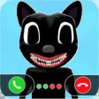 cartoon cat Horror siren prank