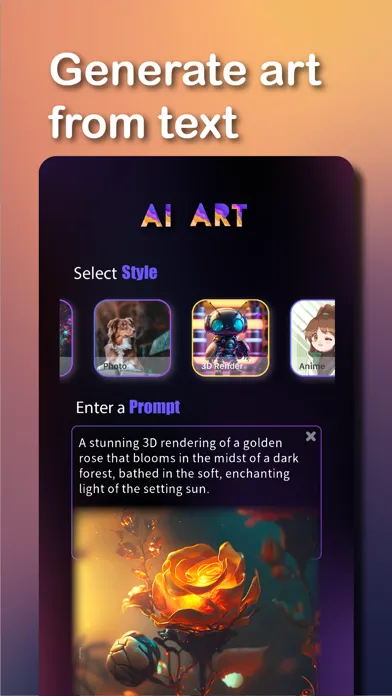 AI Art Screenshots