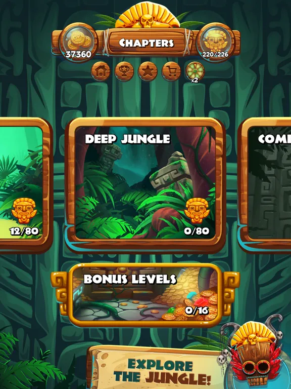 Jungle Mash iPad 應用截圖