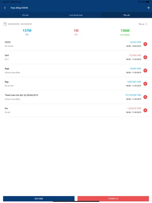 Property Management Platform iPad  Screenshots