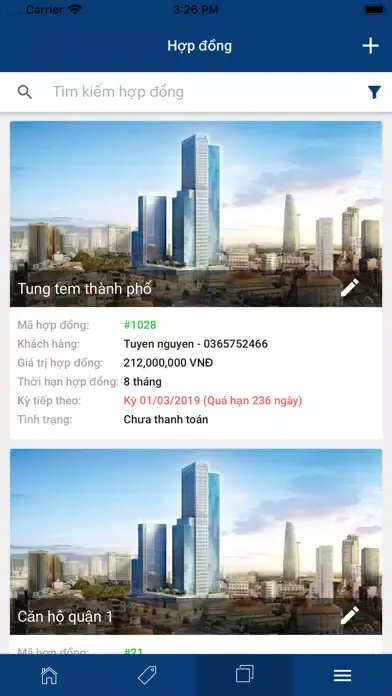 Property Management Platform Screenshots
