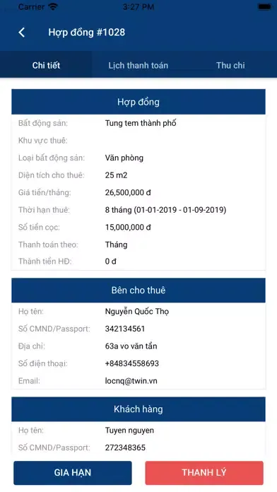 Property Management Platform Screenshots