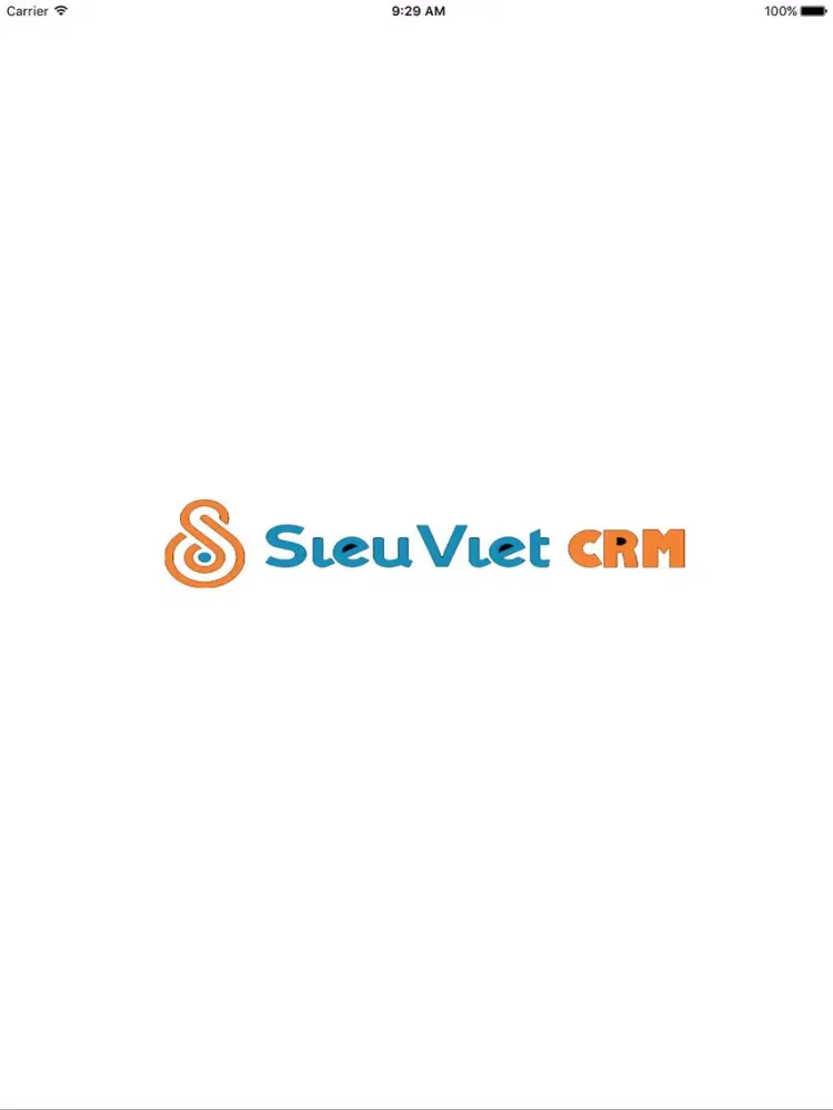 Sieu Viet CRM iPad 应用截图