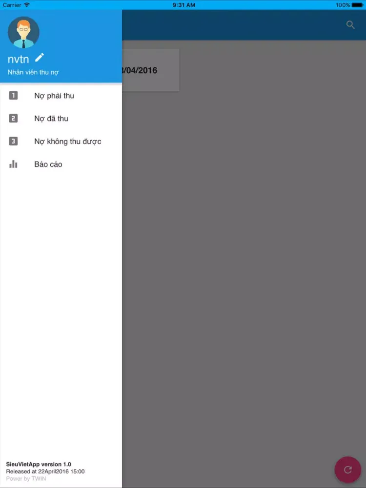 Sieu Viet CRM iPad 应用截图