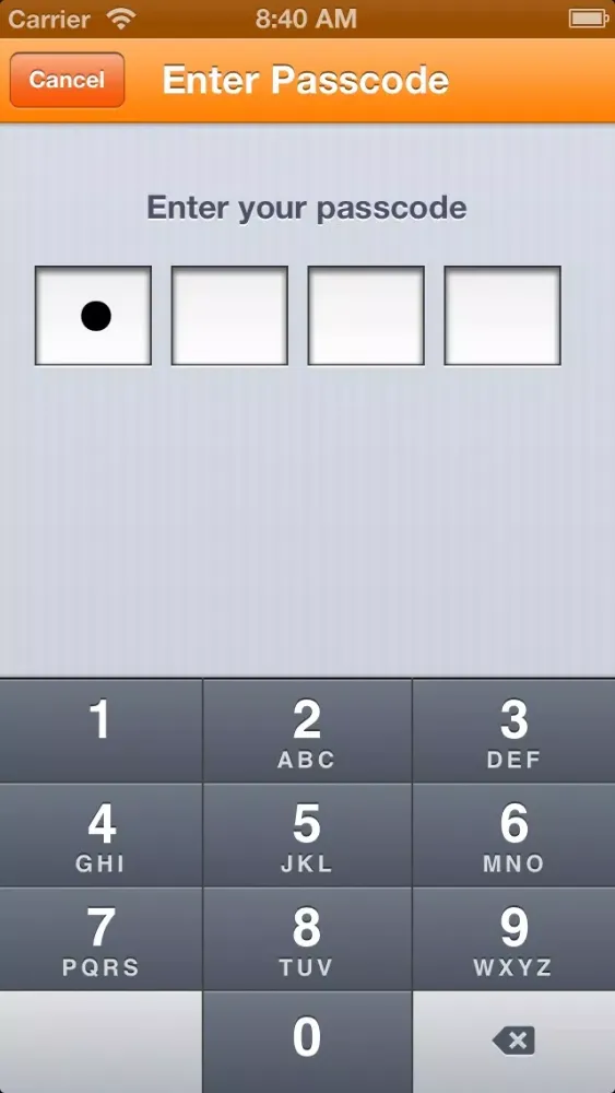 Capturas de pantalla de Private Browser password protected