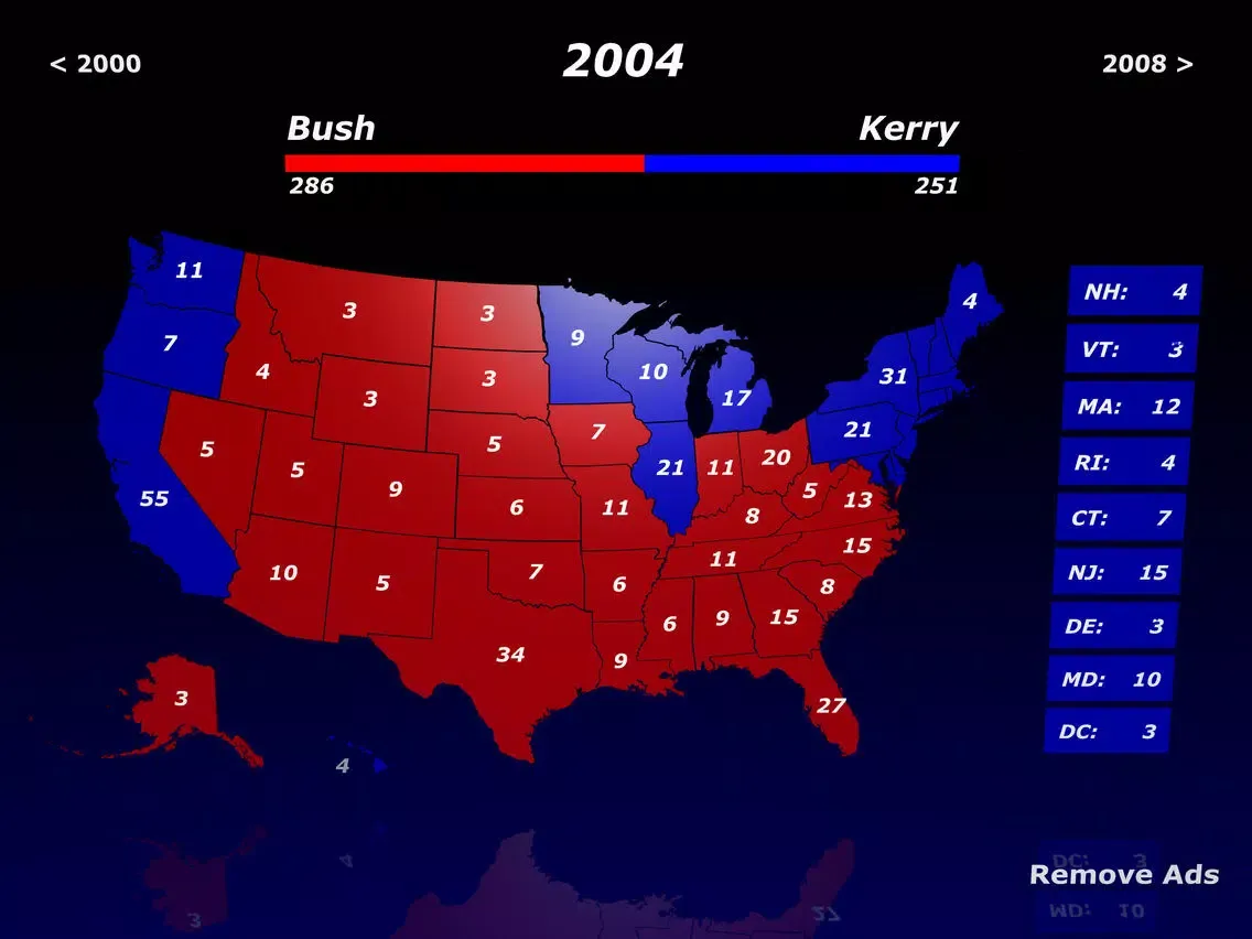 Election Center 2016 iPad  Ekran Görüntüleri