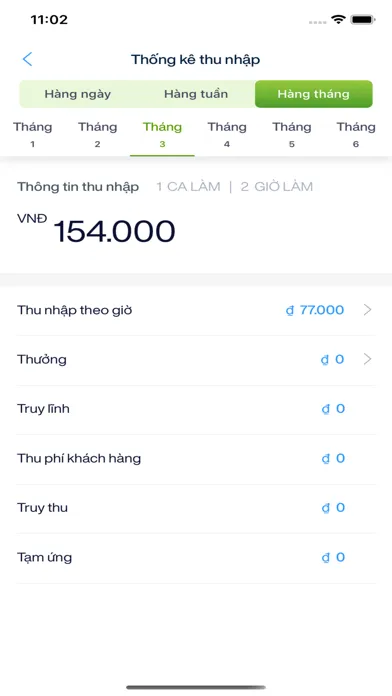 Capturas de pantalla de Nhân Viên Agiupviec.vn