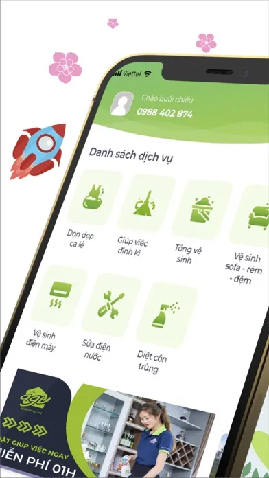 Agiupviec.vn - Giúp việc 5 sao Ekran Görüntüleri