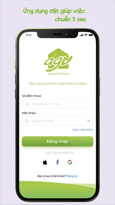Agiupviec.vn - Giúp việc 5 sao Ekran Görüntüleri