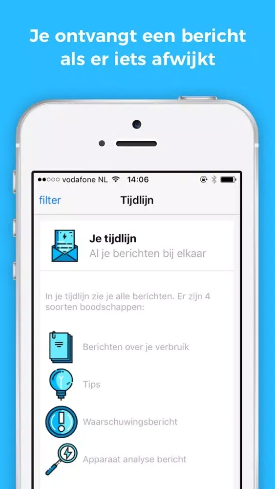 Capturas de tela do e-Detector by Delta Lloyd
