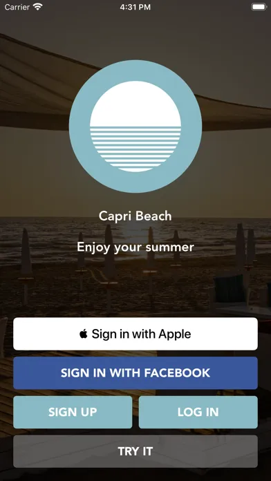 Capturas de pantalla de Capri Beach