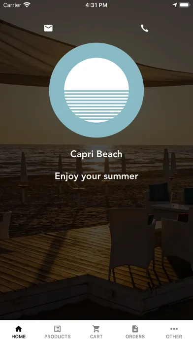 Capturas de pantalla de Capri Beach